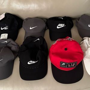 8 NIKE HATS ADJUSTABLE BACK STRAP. ALL FOR $20. GOOD CONDITION. FREE SHIPPING
